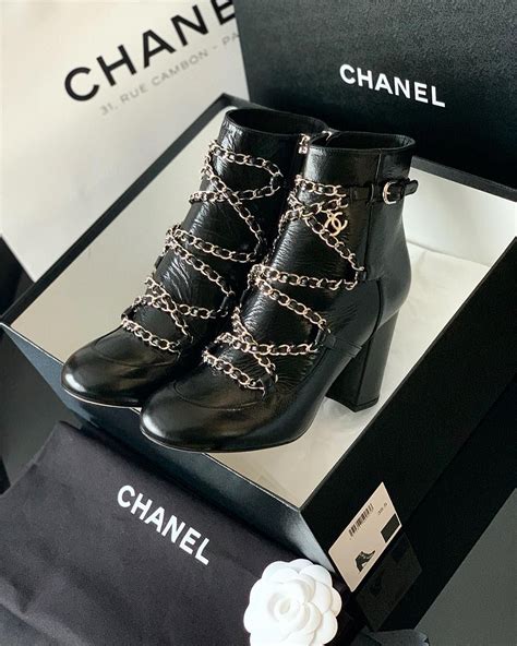 chanel chain boots replica|copy chanel boots.